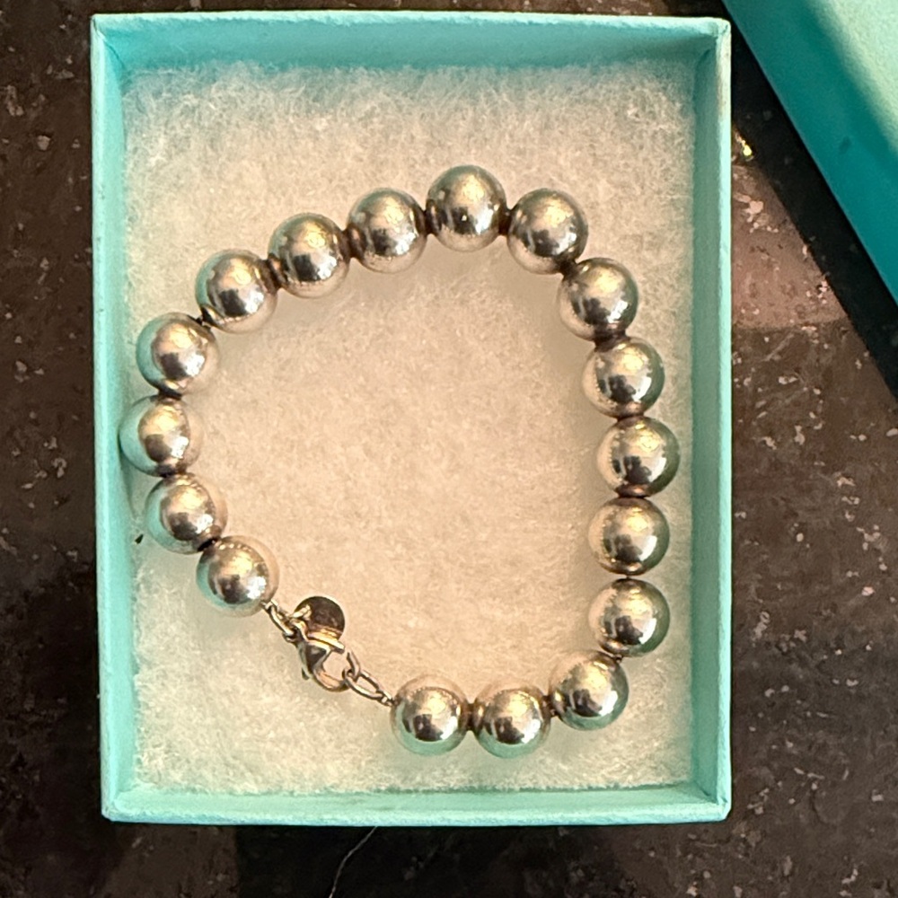 Tiffany & Co. Silver Bead Bracelet